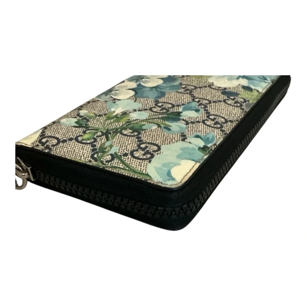 ✨💎FULL INCLUSION✨💎 GUCCI Blooms Zippy wallet/clutch w/Dusty & GWP - Picture 8 of 10